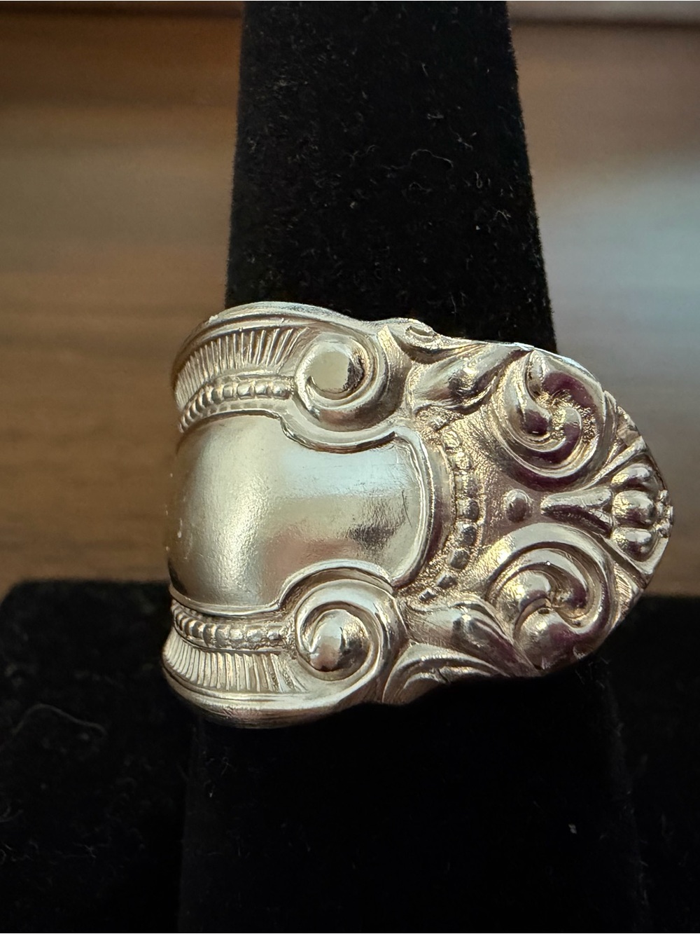 Ornate Spoon Ring